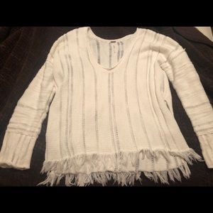 Free People  ocean drive sweater size small